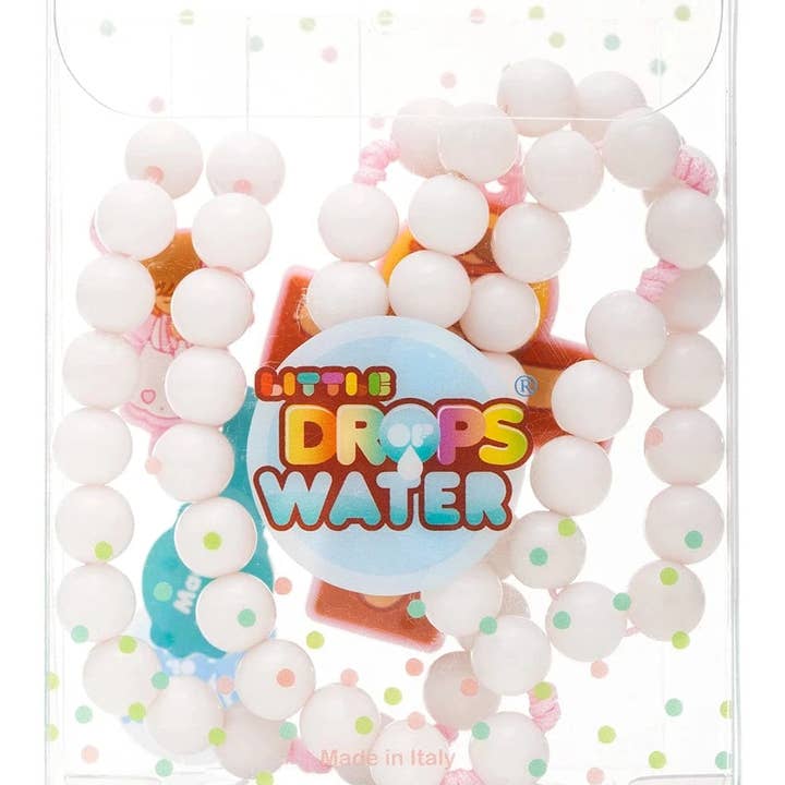 Little Drops of Water® – Großhandel Gebetskette für den Hals – Schutzengel Katholischer Rosenkranz Mädchen | Rosa Gebetsperlen | Kleine Wassertropfen3