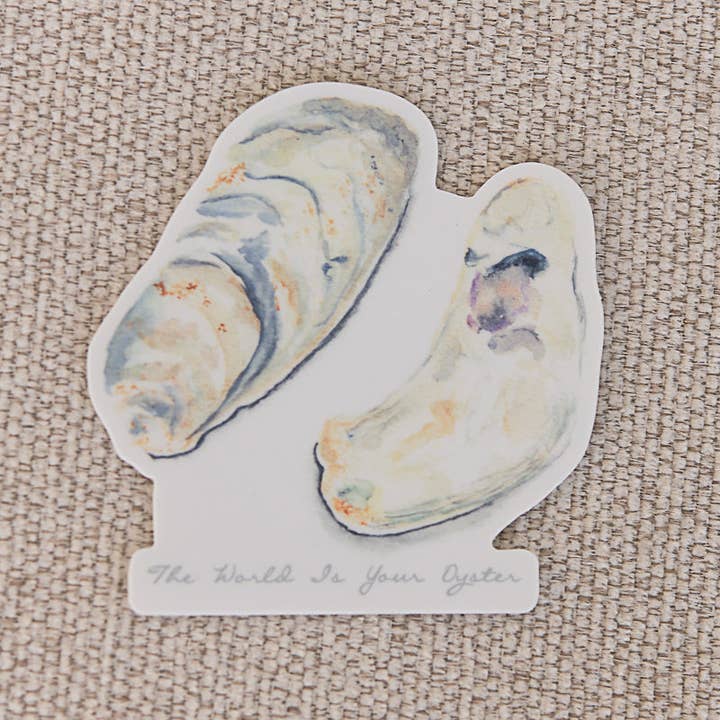 Finding Silver Pennies - Wholesale Sticker - Oyster Sticker