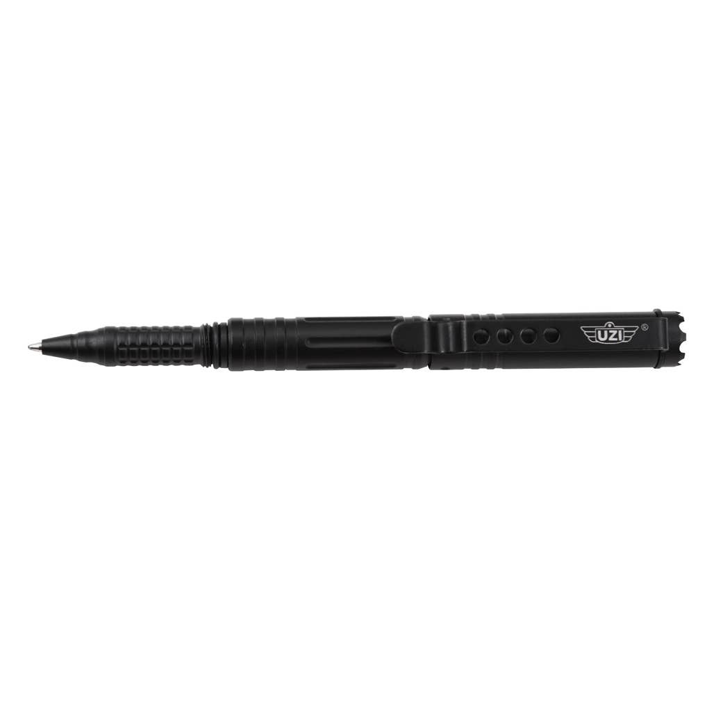 CALIBER GOURMET / CAMPCO - Wholesale Pen - UZI TACTICAL PEN W/GLASSBREAKER, BLACK1