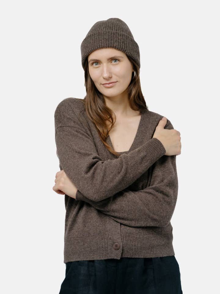 Vilnius Mössa Brun för wholesale av 1 People