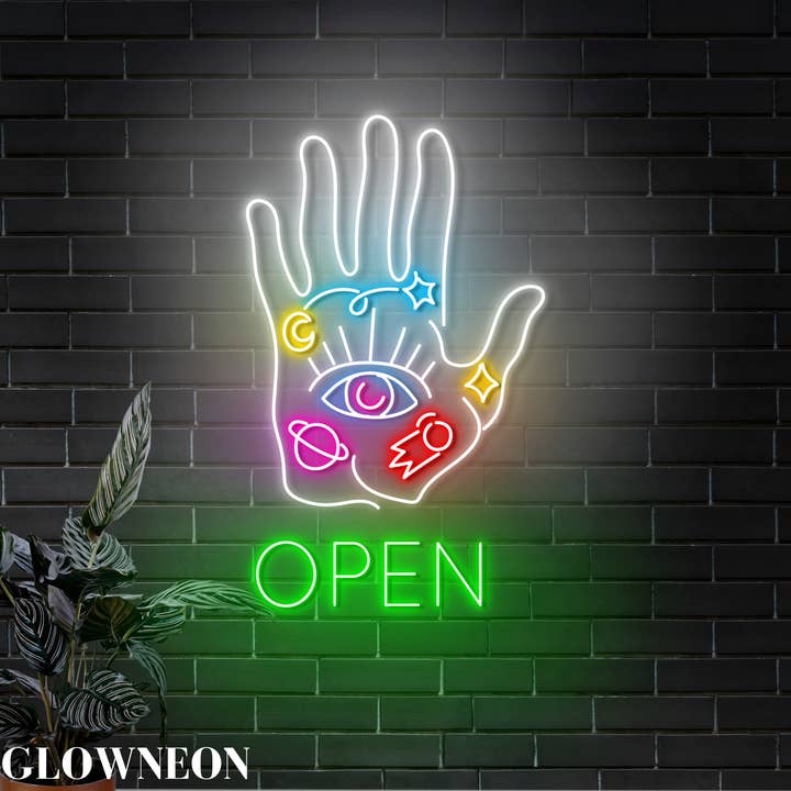 Psychic Shop open neonwanddecoratie, LED-bord voor paranormaal lezen voor wholesale door Glow Neon