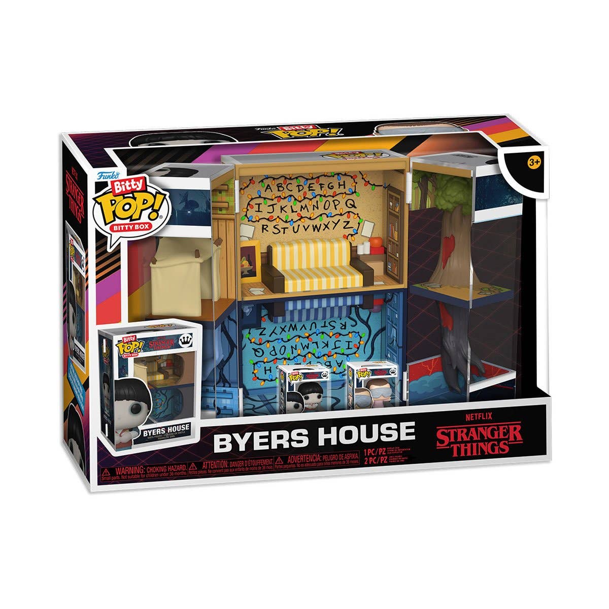 Entertainment Earth - Wholesale Figurine Toy - Kids - Stranger Things Byers House Funko Bitty Box Playset1