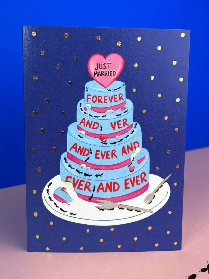 Bruiloftstaart Miereninvasie Kaart voor wholesale door Milk Studio