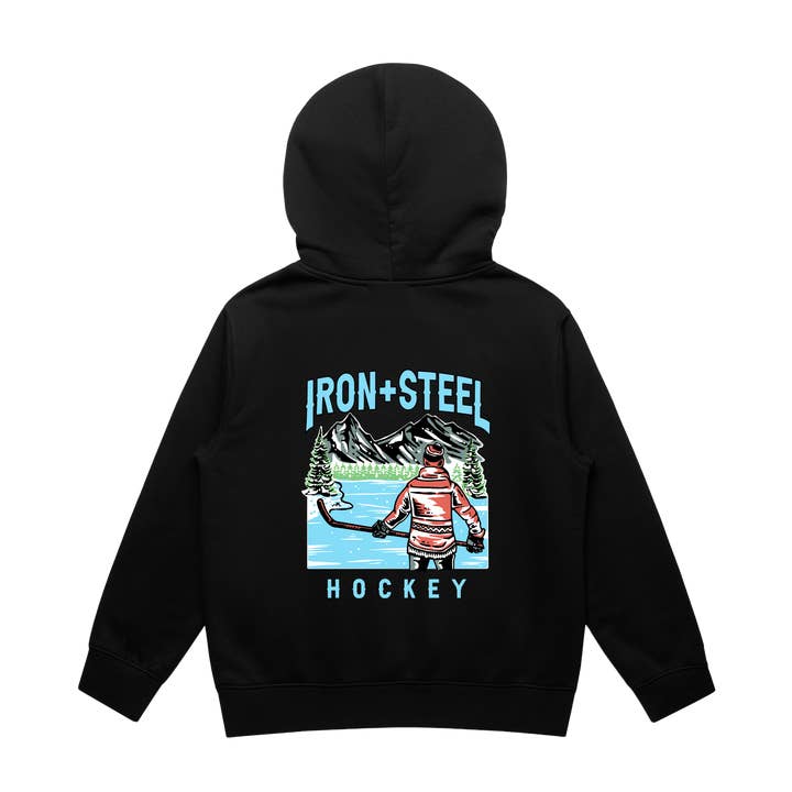 Mountain Hockey Toddler Hoodie for wholesale by Iron+Steel Hockey