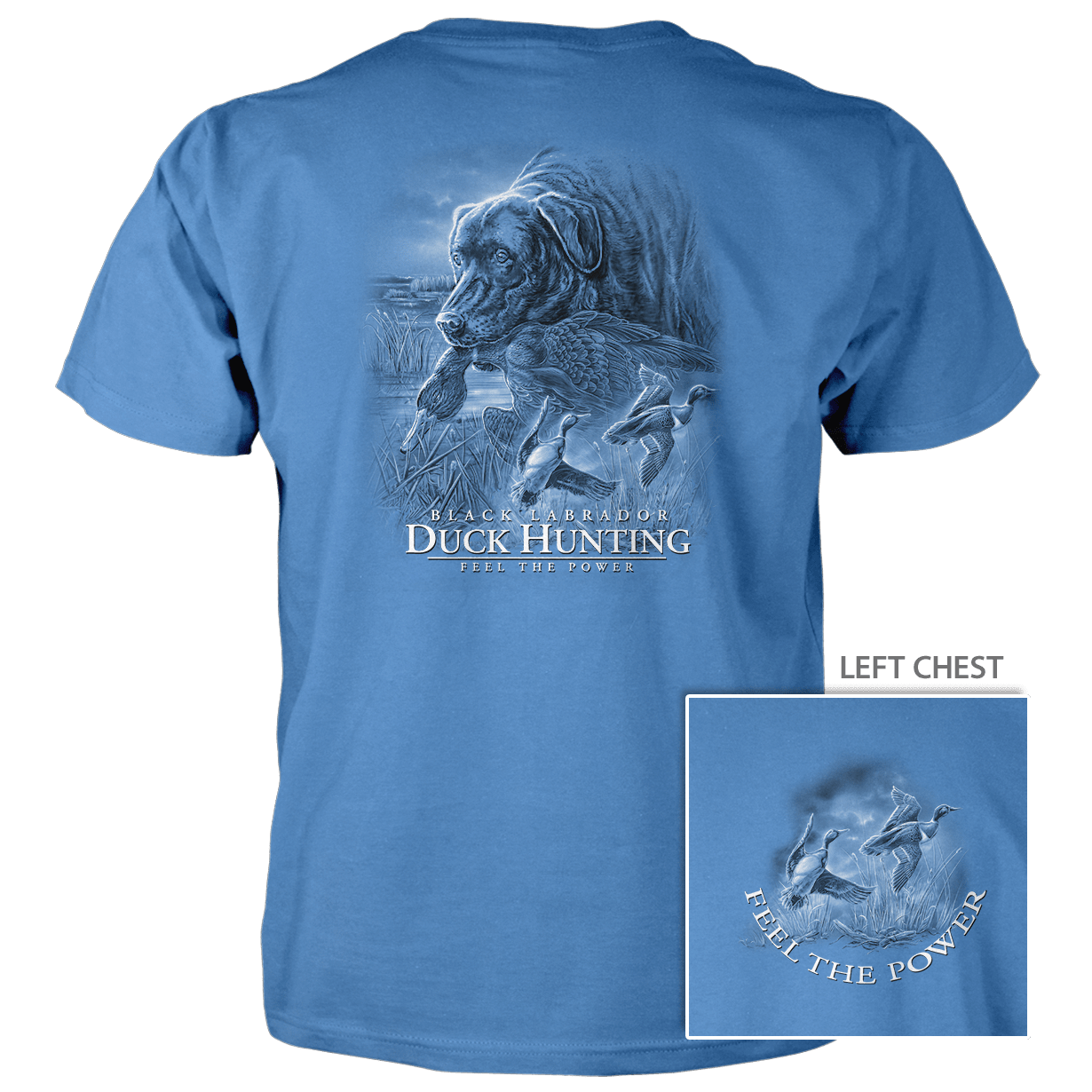 Old Country Outfitters - Vendita all'ingrosso Maglietta serigrafata - Unisex - Maglietta in cotone da 4,5 oz FTP Lab Duck Hunting8