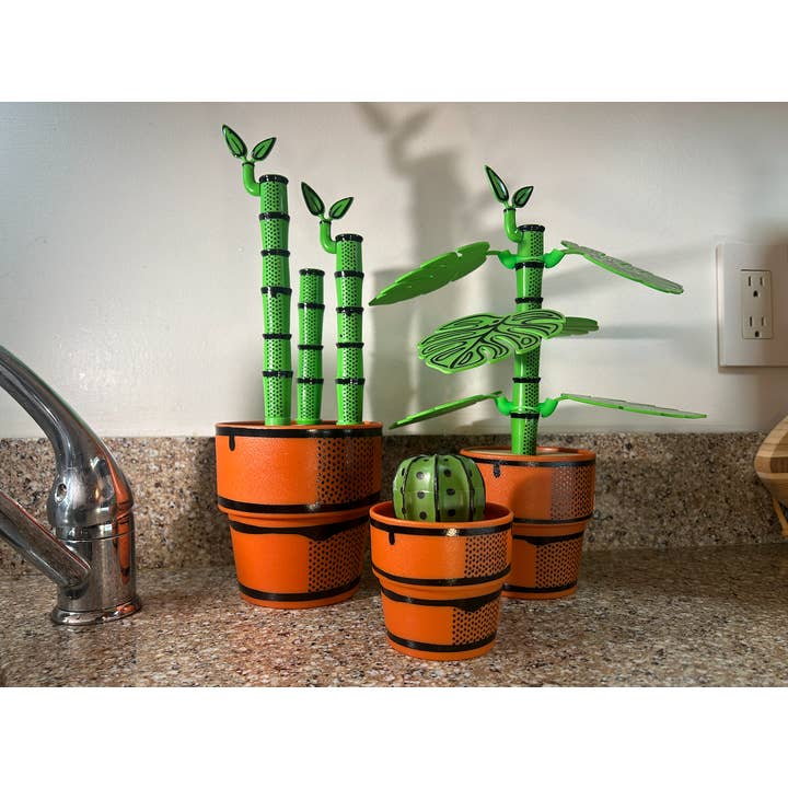 Everyday Objects - Wholesale Cleaning brush - Bambooya Bottle Brush Cleaning Set (3-Pack)10