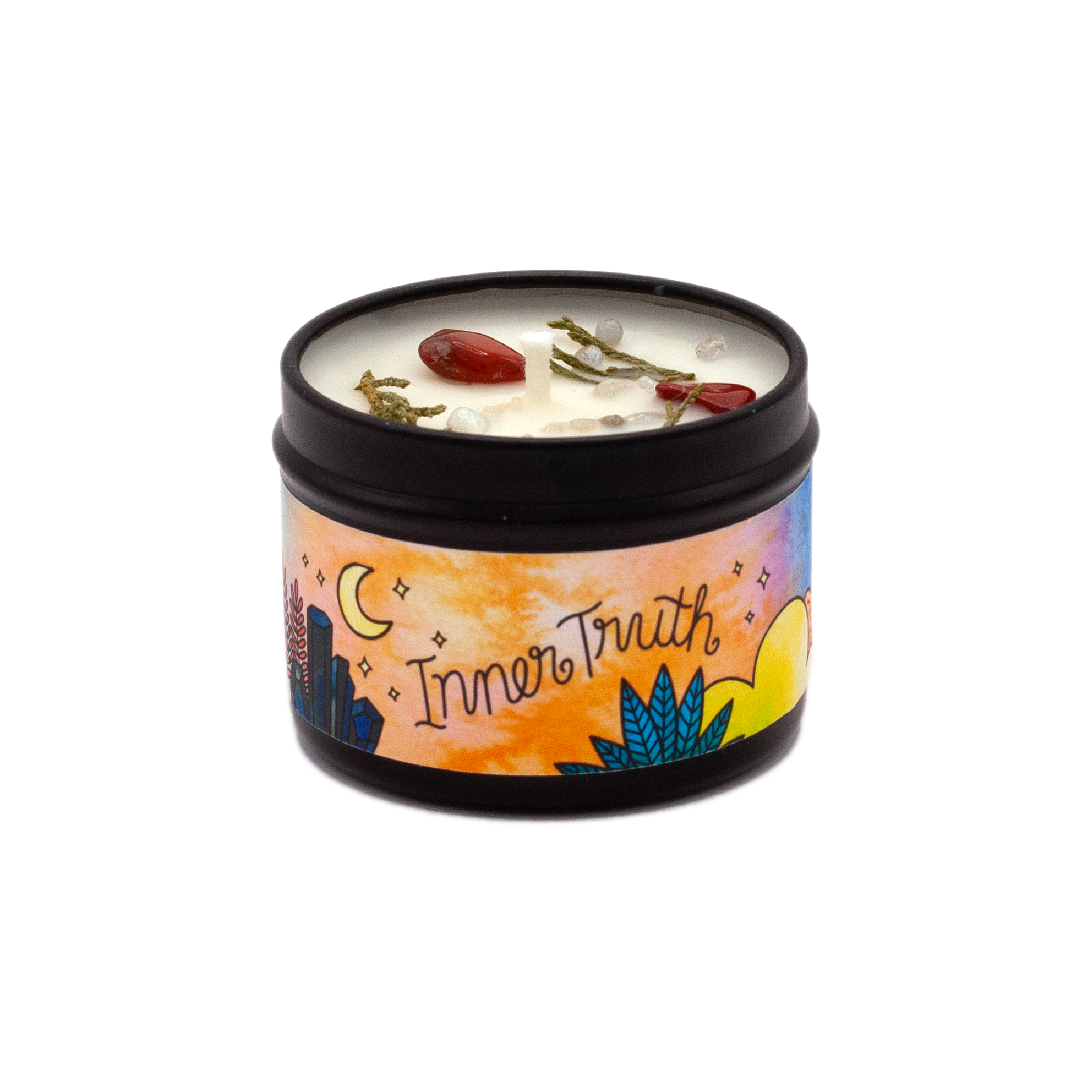 Rachel Beyer – Großhandel Reisekerzen – Inner Truth Magic Aromatherapie-Kerze - Erdig & Spice1