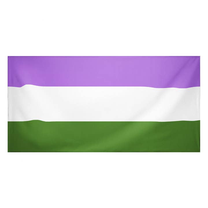 Drapeau genderqueer pour la vente par Merchbaendchen