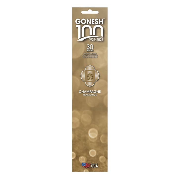 Incense Sticks: Gonesh 100th Anniversary: Champagne for wholesale by Gonesh