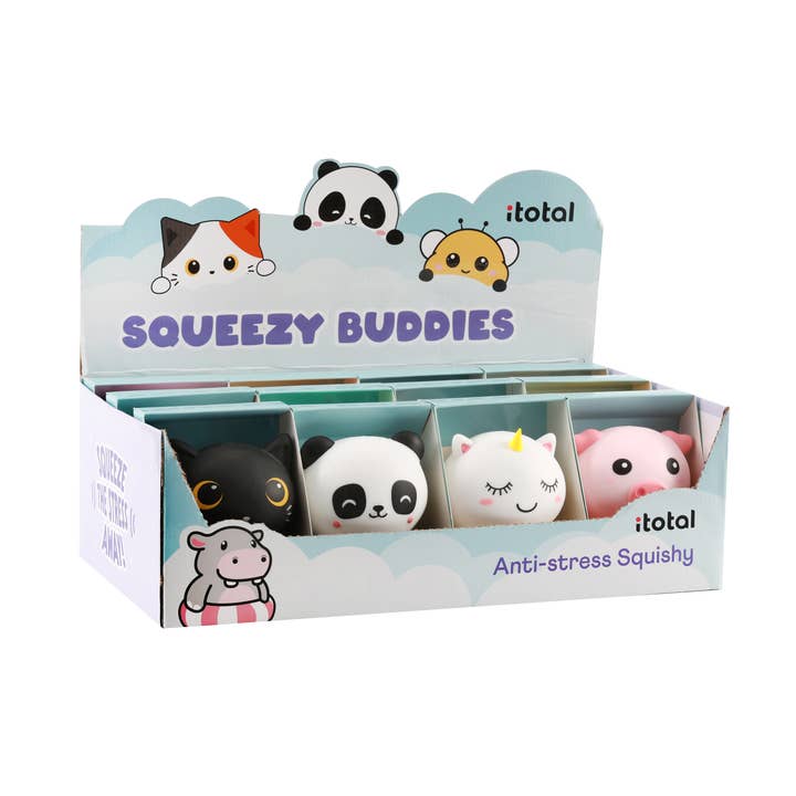 Assorted Stress Relievers - Display 24 Pcs for wholesale by I-Total, I-Drink