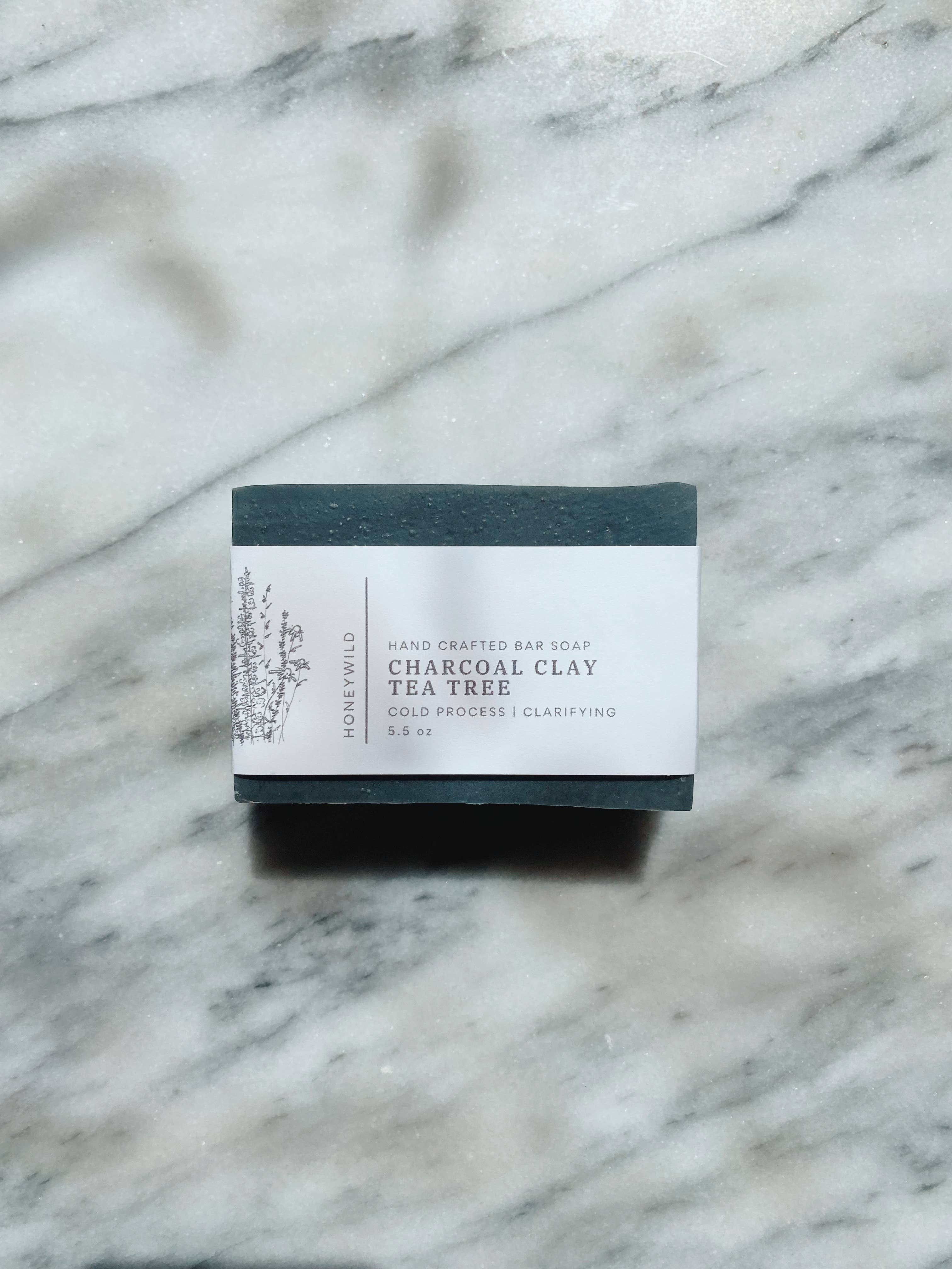 Honeywild Apothecary - Wholesale Shave Soap - Natural Cold Process Bar Soap | Large 5.5 oz bar0