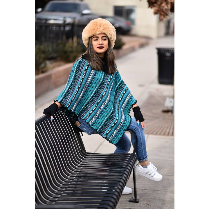 Sanyork Fair Trade – Großhandel Beanie – Unisex – Premium-Babyfellmütze aus Alpaka, natürliche Farbe, superfein, Unisex