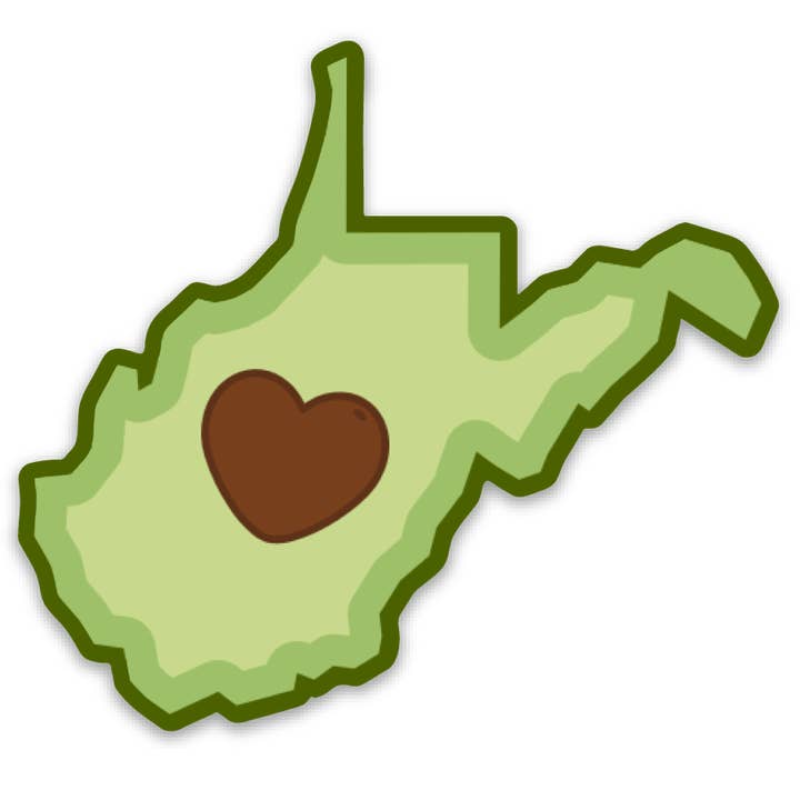 Avocado - Sticker for wholesale by Loving WV