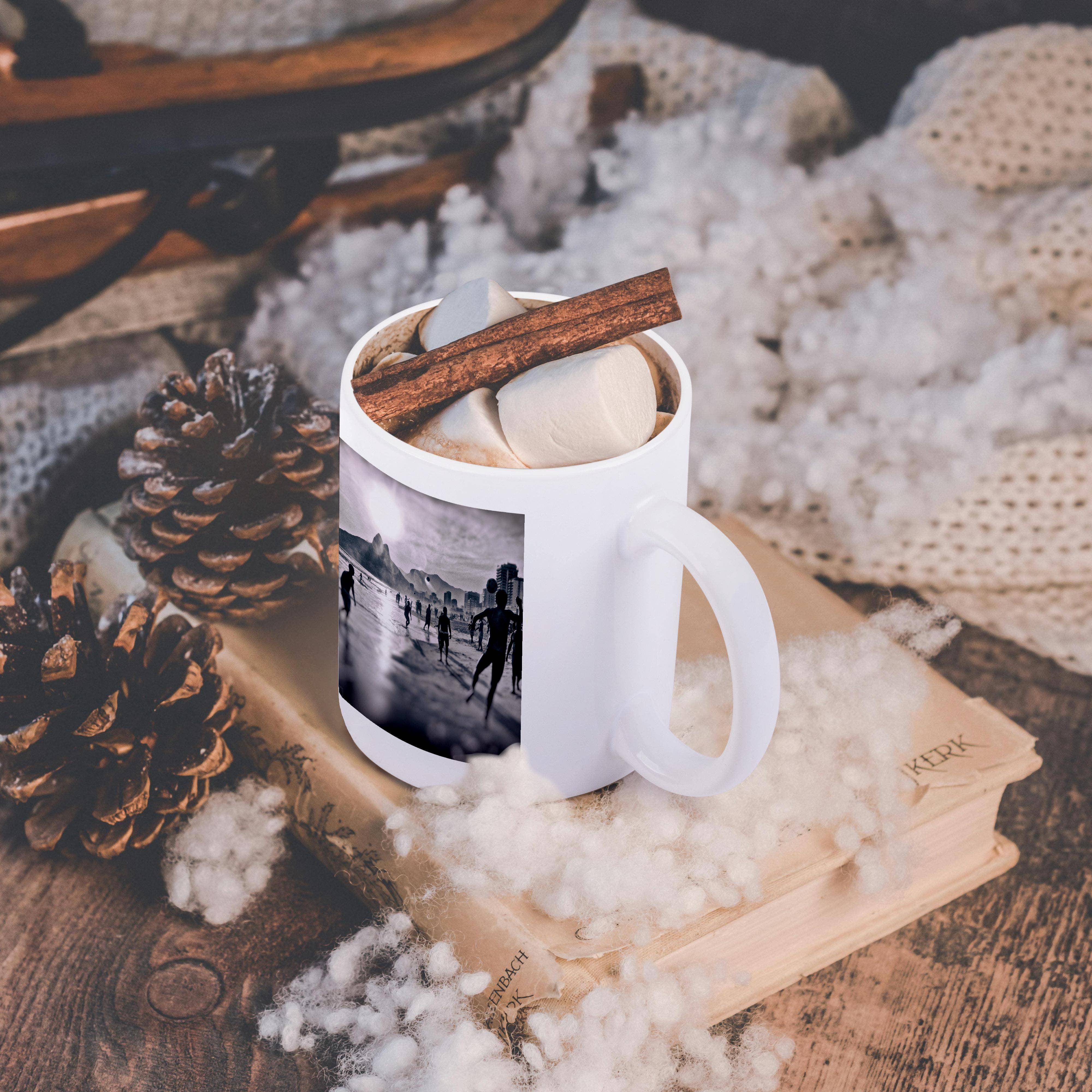 3dRose - Wholesale Coffee Mug - 3dRose, Soccer at Ipanema Beach, Mug11