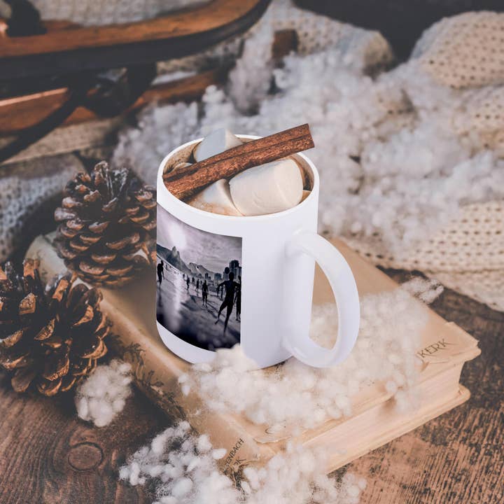 3dRose - Wholesale Coffee Mug - 3dRose, Soccer at Ipanema Beach, Mug11