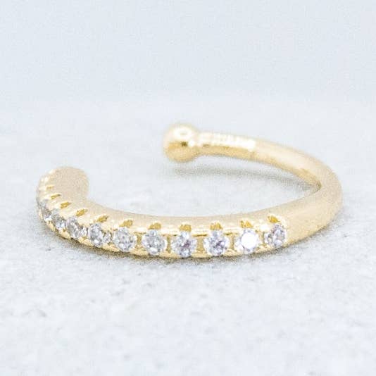 Ritz Ear Cuff :: 14k Gold Filled for wholesale by bungalowBlonde Jewelry