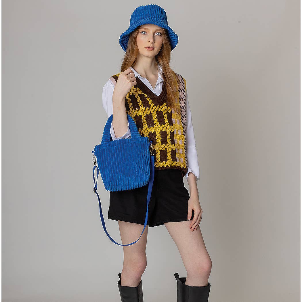 Fashion City – wholesale Bärkasse - Dam – Mini tygpåse i manchester med axelrem9