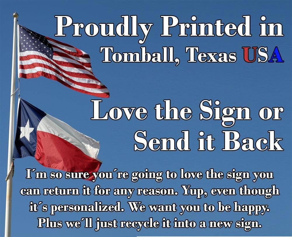 Lone Star Art Metal Signs - Wholesale Sign - Rustic Metal Sign | What a Fuster Cluck2