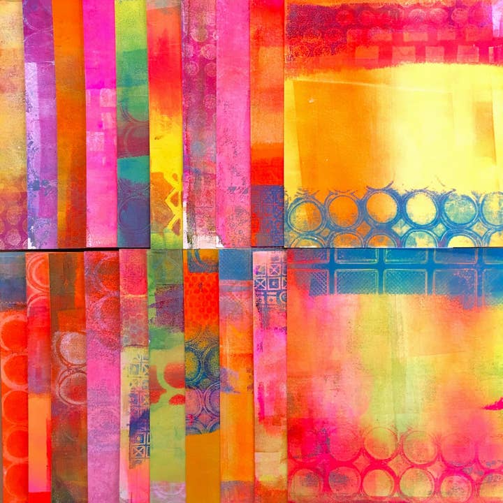 Gelli Arts - Wholesale DIY Craft Kit - 5” x 7” Gelli Arts® Printing Plate12