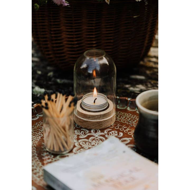 Old Green – wholesale Tea light candles – Unscented Refillable Tea Light Tins2