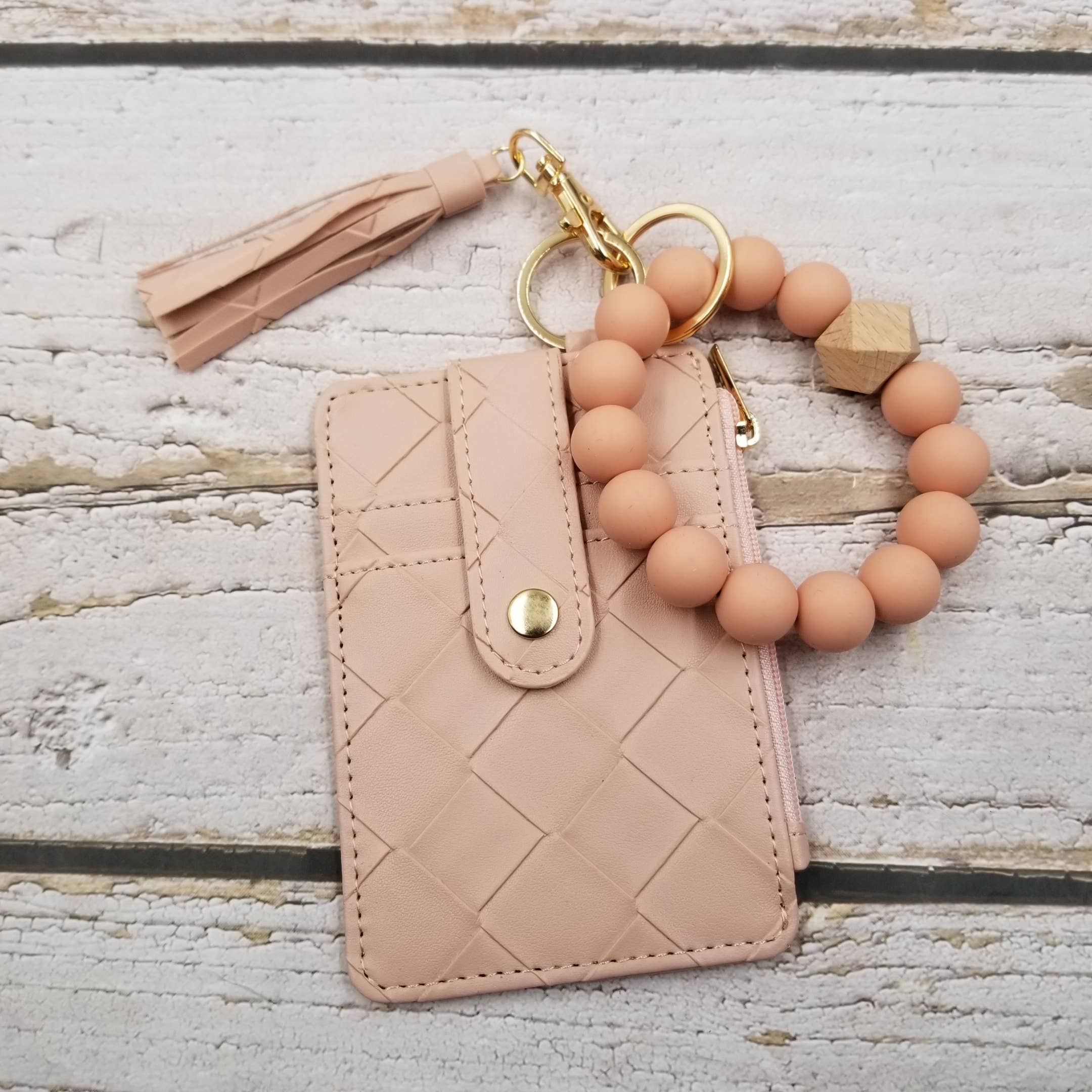 Treasure Wholesale – wholesale Wallet – Women's – Newly arrive diamond Bracelet Card Wallet Keychain6