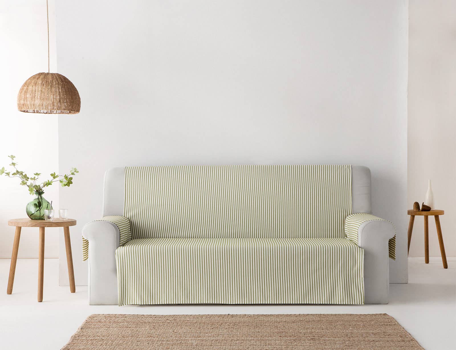 GAMUSI - Wholesale Chair/Sofa Slipcover - Smooth cotton plain sofa cover ALICANTE36