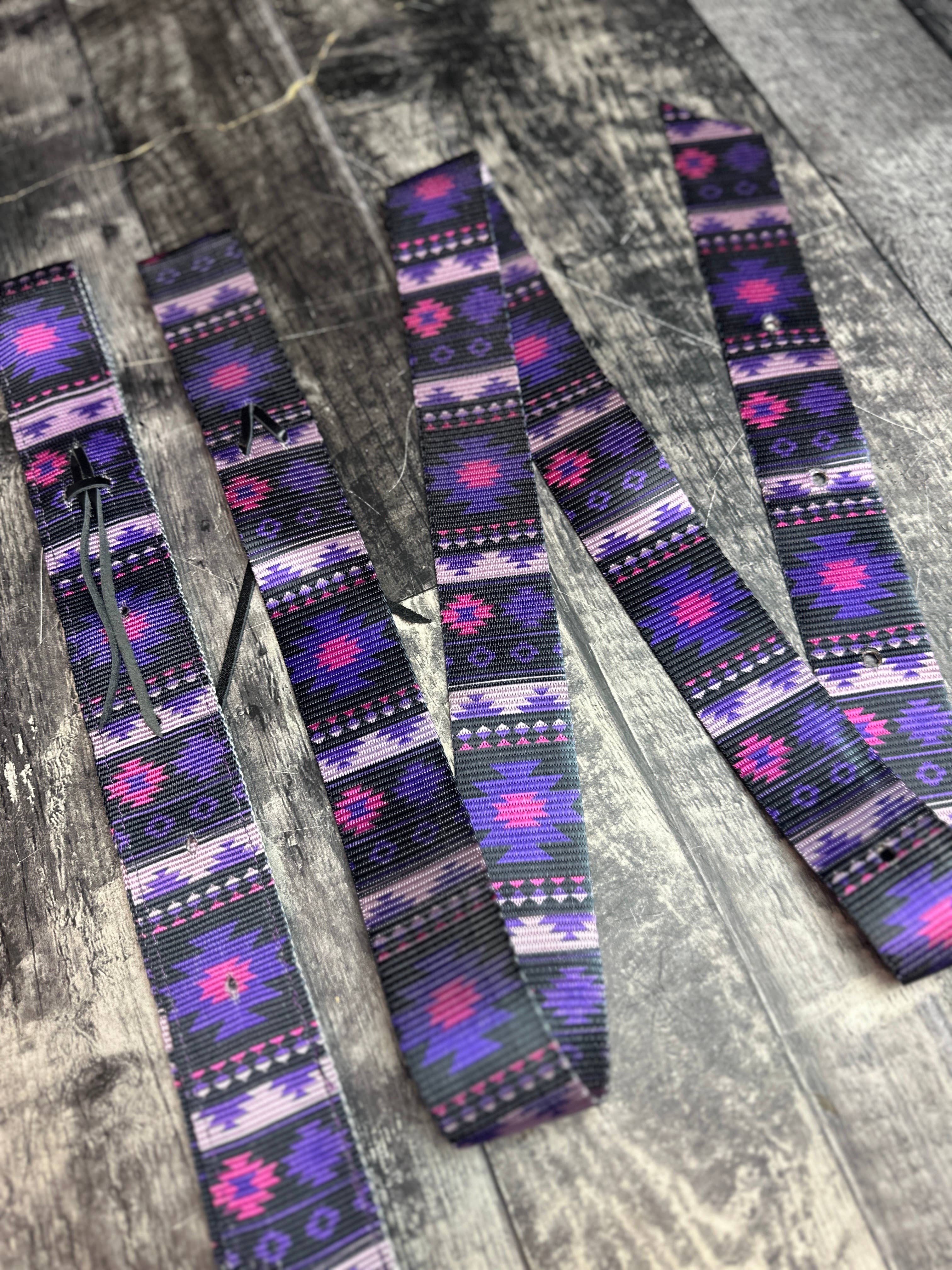 Schulz Equine - Wholesale Paardrijuitrusting - Set van nylon Latigo en Off Billet4