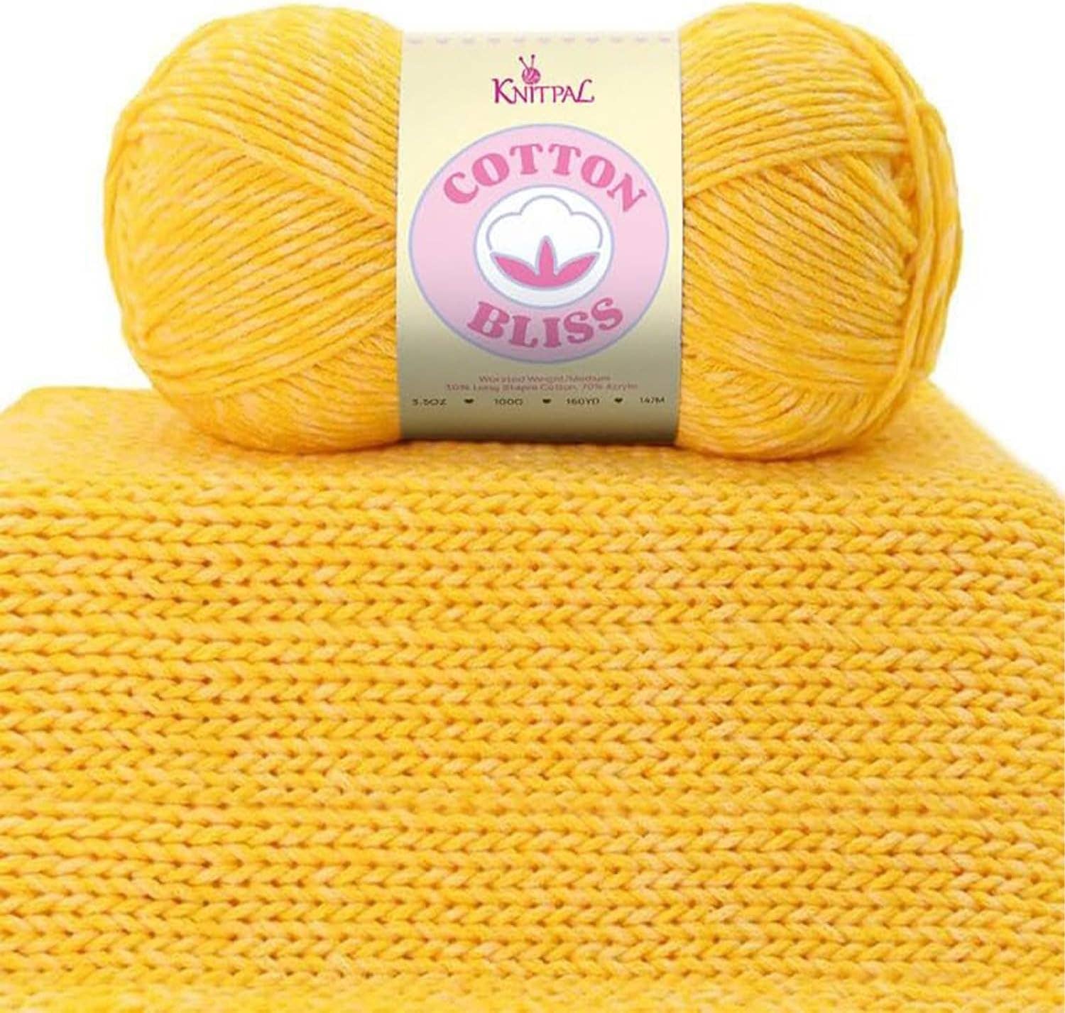 KnitPal - Wholesale Yarn - Cotton Bliss Milky Soft Yarn - #4 Worsted Weight19