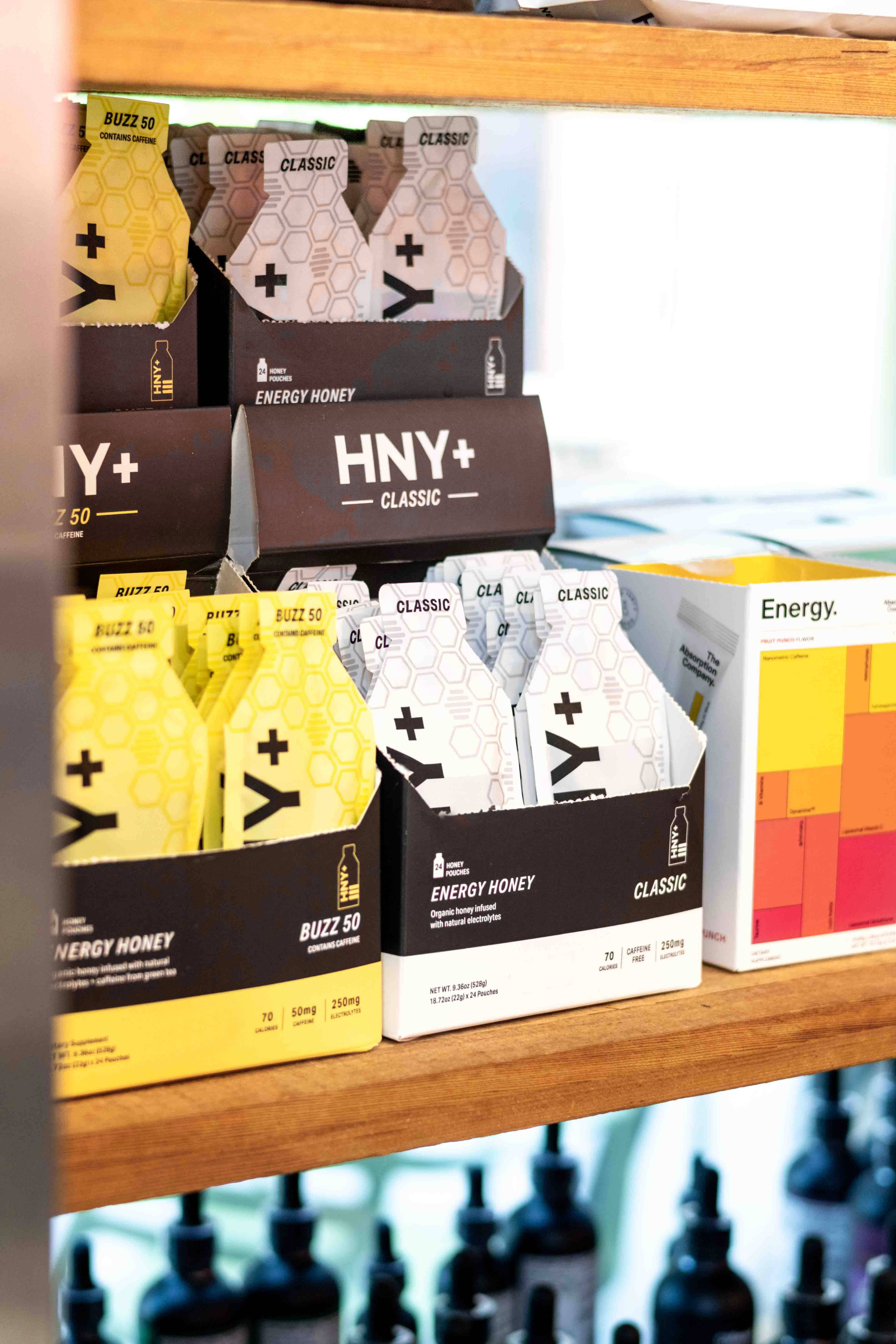 HNY+ - Wholesale Oral Supplement/Vitamin - HNY+ Energy Honey | Buzz Energy Gel 24-Pack | 50mg Caffeine7