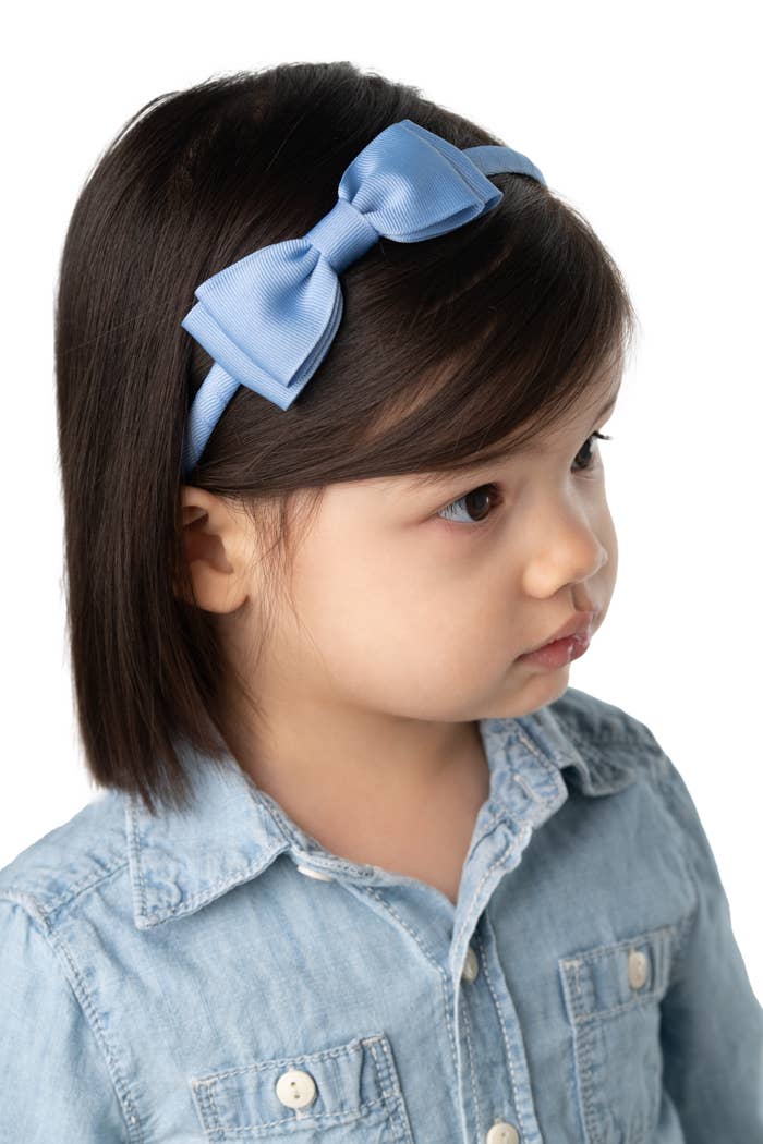 Bows Arts – wholesale Pannband - Barn – Grosgrain skiktad båge pannband1