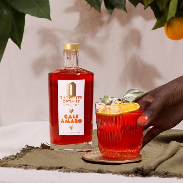 OPTIMIST - Wholesale Non-Alcoholic Spirits/Wine/Beer - OPTIMIST CALI AMARO | Non-Alcoholic Spirit Made from Real Botanicals