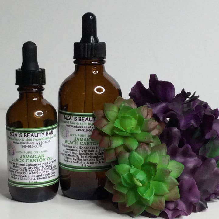 NIA'S BEAUTY BAR L.L.C. - Wholesale Hair Oil - Jamaican Black Castor Oil for Hair and Skin Care
