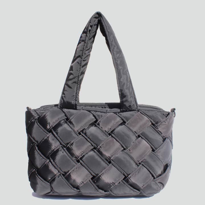 STREET LEVEL - Wholesale Tote Bag - Women's - Athena Nylon Woven Tote