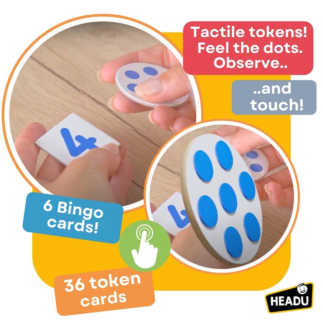 Baby Republic – wholesale Brain game – Child – 123 Montessori Touch Bingo5
