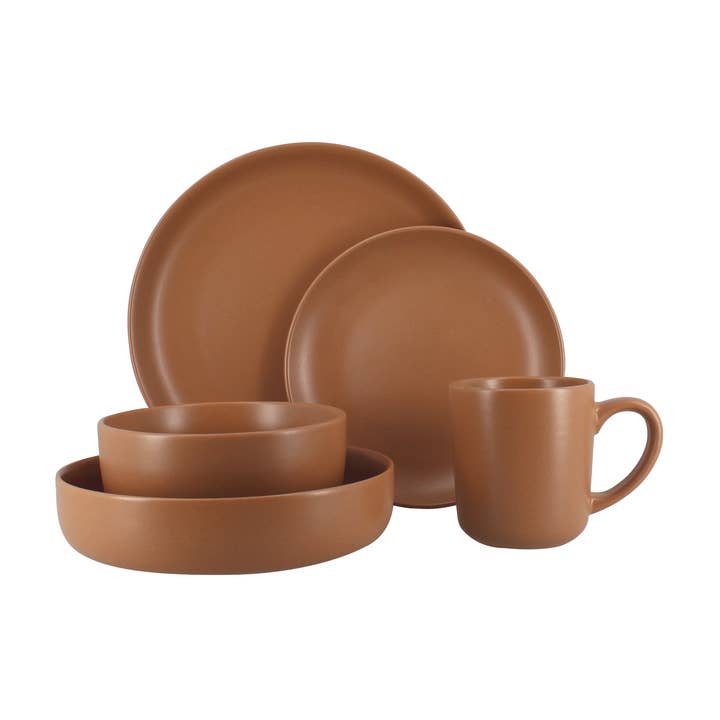 Novastyl - Wholesale Coffee/Tea Cup - Arita mug 38cl in brown stoneware3