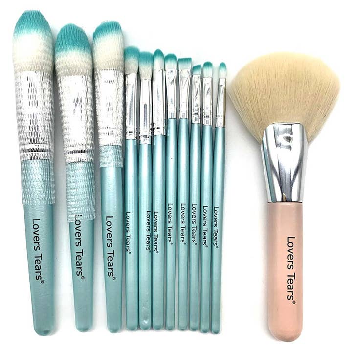 Sensibling Corp. – conjunto de escovas de maquilhagem por atacado – Conjunto de 12 Escovas e Suporte2