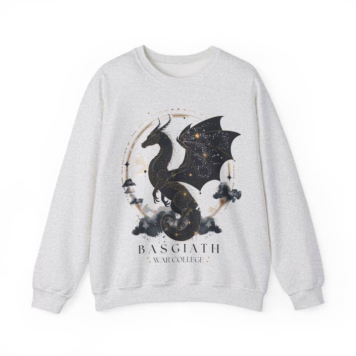 MagicMerchEmporium - Vendita all'ingrosso Felpa stampata - Unisex - Felpa Basgiath Drago Nero5