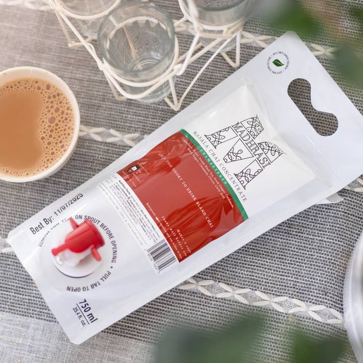 Madhrasi - Wholesale Iced tea - Masala Chai Concentrate (Unsweetened) - 25 oz Retail Size2