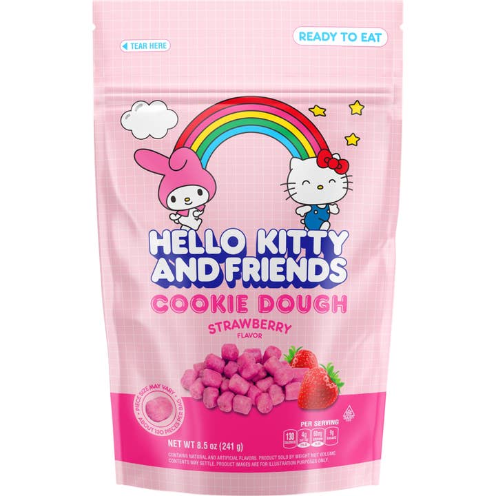 Hello Kitty and Friends Strawberry Cookie Dough for wholesale by Cow Crack Wholesale