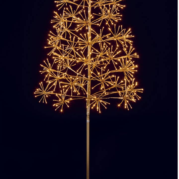Winterland Inc. - Wholesale Christmas Decoration - 6' Warm White Starburst LED Tree1