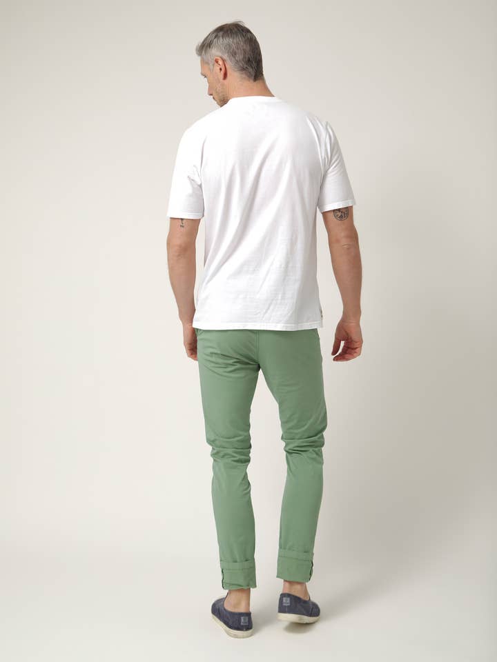 ALTONADOCK - Wholesale Screen Printed T-Shirt - Unisex - Nautic White T-Shirt4