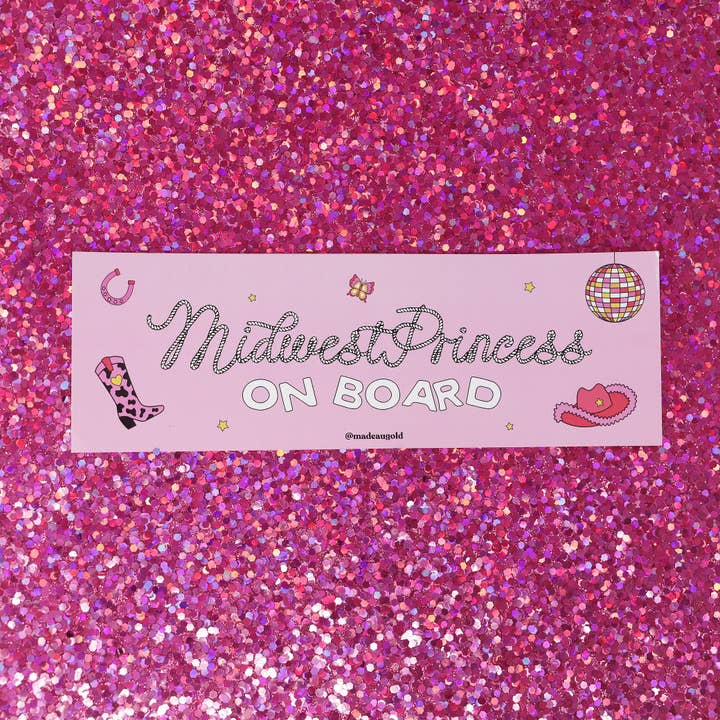 Made Au Gold - Wholesale Sticker - Bumper sticker - Midwest Princess1