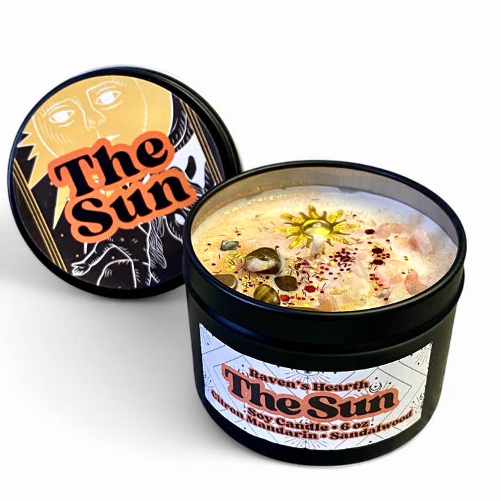 The Sun Candle | Warm Citrus Scent | Soy Wax | Vegan and other Purchase Wholesale sunbeam candles. Free Returns & Net 60 Terms on Faire trending on Faire.