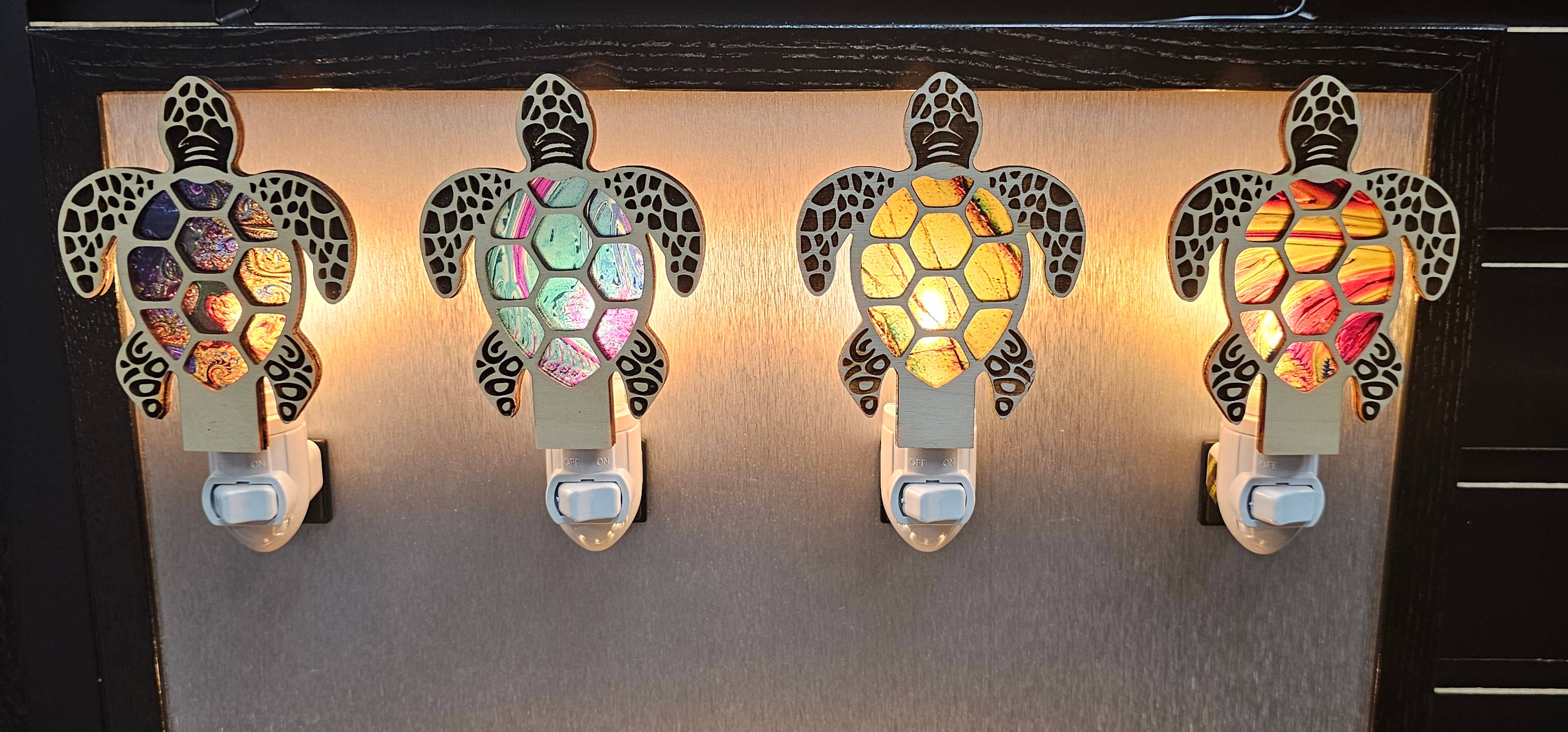 Gulf Coast Custom - Wholesale Night Light - Sea Turtle LED Nightlights Coastal Turtle Decor Night Lights3