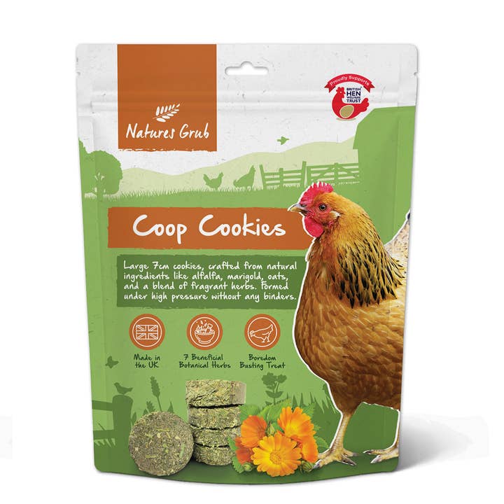 Natures Grub Coop Cookies for Chickens & Poultry 700g for wholesale by Natures Grub