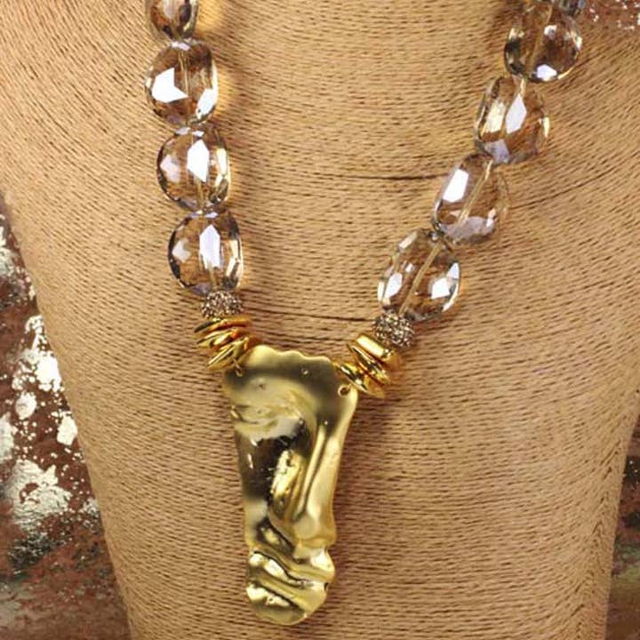 Aclue! Jewelry by Celest Anderson - Wholesale Pendant/Charm Necklace - Her Mask6