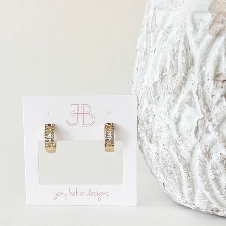 Jeny Baker Designs - Wholesale Huggie Earrings - Francis Huggies