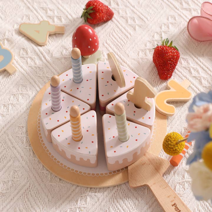 Viga/PolarB - Wholesale Wood Toy - Kids - Wooden cake3
