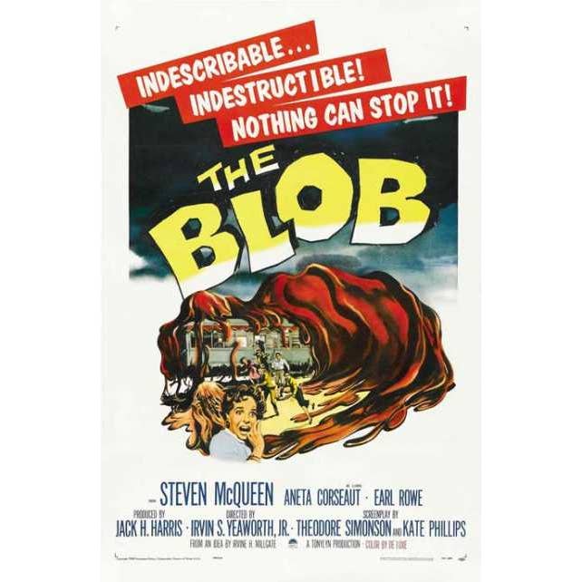 The Blob Horror Film Movie Poster 16 x 24 for wholesale by BMS BIZ