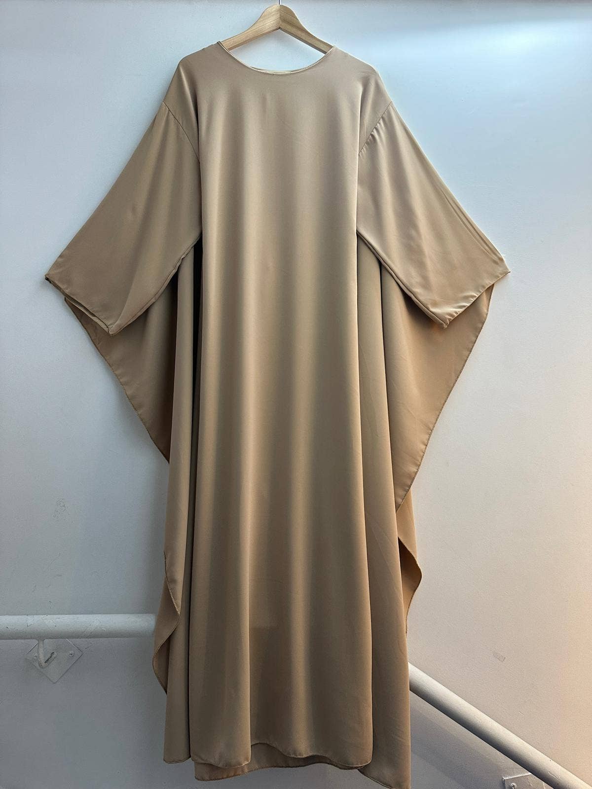 LORIANE - Wholesale Dress - Women's - 10315 Long muslim dress with belt, plain one size9